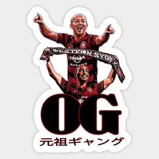 Western Sydney Wanderers - Shinji Ono - OG Sticker